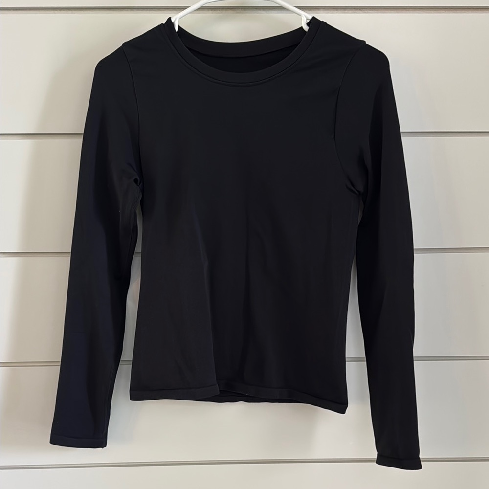 Amazon Black Long Sleeve Fitted Tee